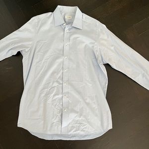Ascot Chang Men’s Blue Dress Shirt